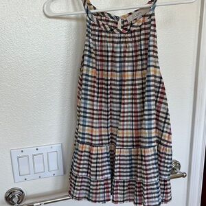 LOFT Multicolor Plaid Women's Top